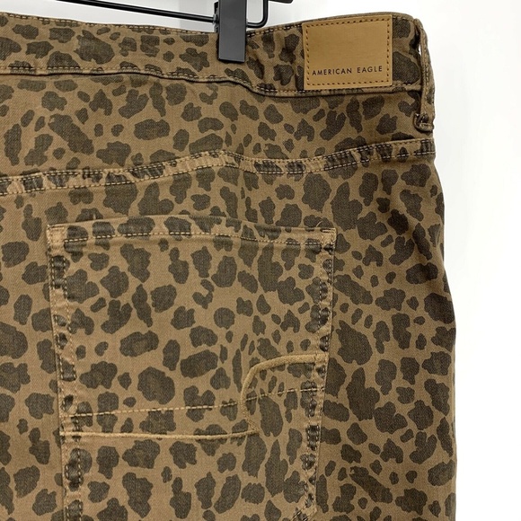 American Eagle Super Hi Rise Jegging Cheetah Animal Print - Picture 9 of 10
